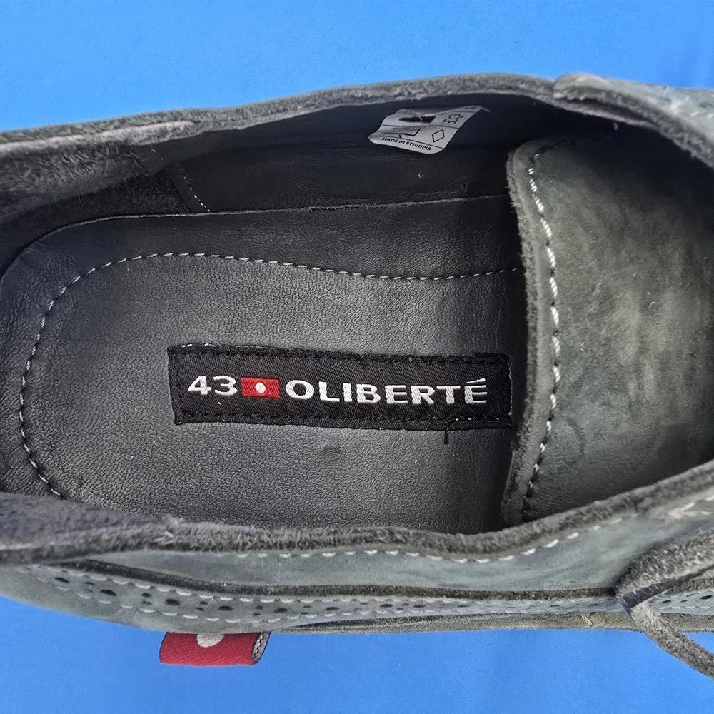 Oliberte Green Suede‎ Wingtip Oxfords EU43